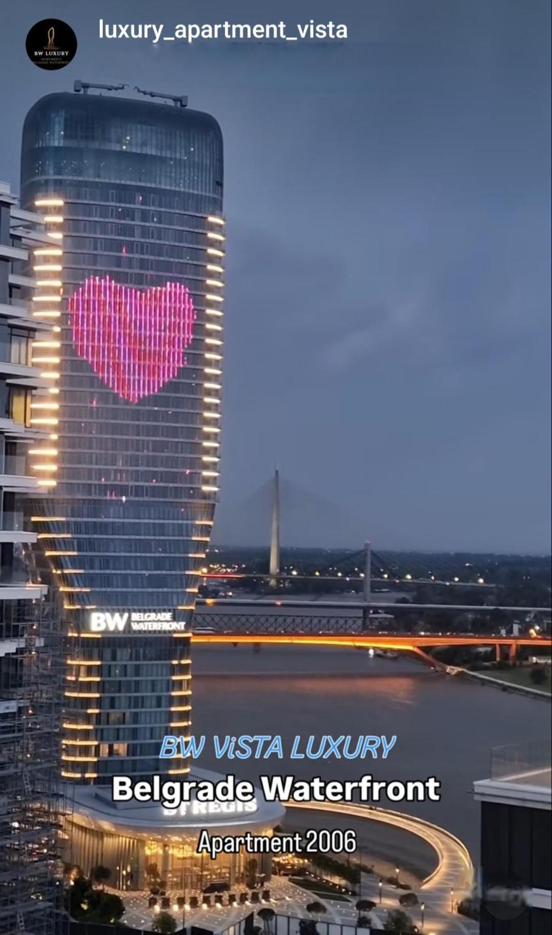 דירות Beograd Na Vodi - BW Vista Luxury מראה חיצוני תמונה